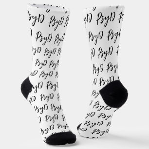 Eleganter PsyD Abschluss für Psychologie Socken