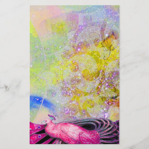 ELEGANTER PUNKT, GEFÜHL LILA BRIEFPAPIER