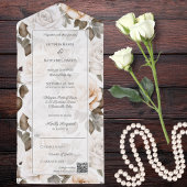 Eleganter QR-Code All In One Einladung