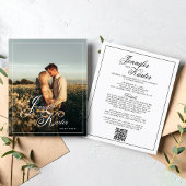 Eleganter QR-Code für HAUSHALT - alles in einem Fo