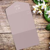 Eleganter QR-Code Rosa UAWG Online-Rose All In One Einladung