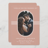 Eleganter Rahmen | Terracotta Foto Wedding