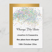 ELEGANTER RAINBOW PASTEL SPOT ÄNDERN DAS DATUM (Vorne/Hinten)