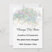 ELEGANTER RAINBOW PASTEL SPOT ÄNDERN DAS DATUM (Vorderseite)