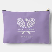 Eleganter Rasen Tennis Country Club Mitglieder Swa Zubehörtasche (Rückseite)