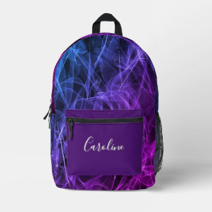 Eleganter Rauchwirbel Personalisierter Rucksack