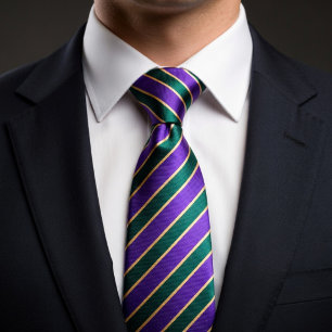 Eleganter Regimentsstil Krawatte