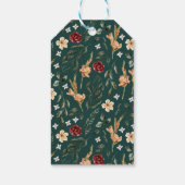 Eleganter Reitmanor | Hochzeit Danke Geschenkanhänger (Rückseite)