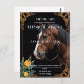 Eleganter Reitstil Postkarte (Vorne/Hinten)