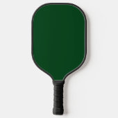 Eleganter Retro-Boho-Hase Waldflora Pickleball Schläger (Rückseite)