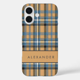 Eleganter Retro Checkered Case