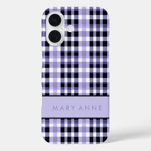 Eleganter Retro Checkered Case (Rückseite)