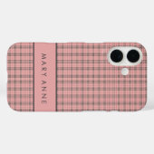 Eleganter Retro Checkered Case (Rückseite (Horizontal))