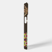 Eleganter Retro Christmas Star Dots Pattern Holida Case-Mate iPhone Hülle (Rückseite / Rechts)