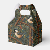 Eleganter Retro-Waldvogel Geschenkschachtel (Vorderseite)