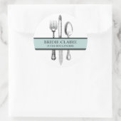 Eleganter, riesiger Rundkleber Runder Aufkleber (Tasche)