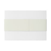 Eleganter Ring von Blume Wasserfarbe Einladungsbanderole (Rückseitenbeispiel)