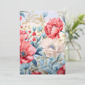 Eleganter Romantischer Blumen Botanischer Garten Ankündigung (Stehend Vorderseite)