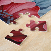 Eleganter Romantischer Blumen Botanischer Garten Puzzle (Seite)