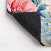 Eleganter Romantischer Blumenbotanischer Garten Mousepad (Ecke)