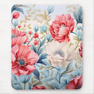 Eleganter Romantischer Blumenbotanischer Garten Mousepad