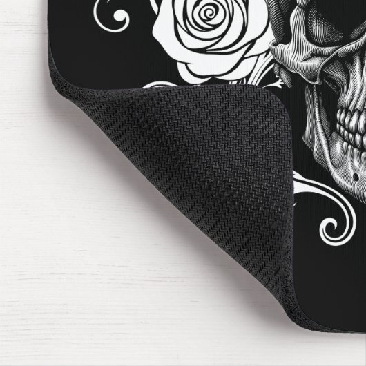 Eleganter, romantischer Goth Mousepad (Ecke)