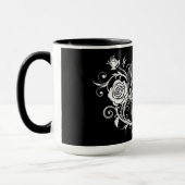 Eleganter, romantischer Goth Tasse (Links)