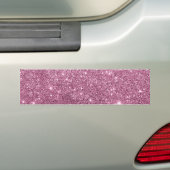 Eleganter rosa abstrakter girly Glitter Burgunders Autoaufkleber (Auf Auto)
