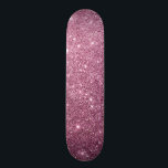Eleganter rosa abstrakter girly Glitter Burgunders Skateboard<br><div class="desc">Ein eleganter abstrakter Chic Burgunder und rosa girly Imitat-Glitter kopieren diesen modernen trendy Burgunder und rosa Glitterentwurf ist perfekt für jedes noble und hoch entwickelte bezaubernde Mädchen oder jedermann. Entwurf mit Ihrer eigenen Mitteilung und Informationen. Alle Entwürfe werden gedruckt.</div>