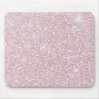 Eleganter, rosa abstrakter trendiger Glitzer Mousepad