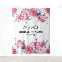 Eleganter Rosa Brautparty Foto Hintergrund