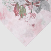 Eleganter Rosa Dragonfly und Rose Decoupage Seidenpapier (Detail)