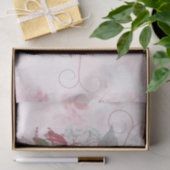 Eleganter Rosa Dragonfly und Rose Decoupage Seidenpapier (Geschenk)