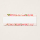 Eleganter rosa, floraler Hintergrund (Rückseite)
