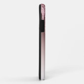Eleganter Rosa-Glitzer Case-Mate iPhone Hülle (Hinten/Rechts)