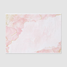 Eleganter Rosa-Glitzer-Marmor Seidenpapier