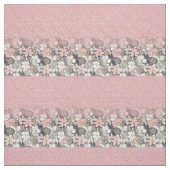 Eleganter Rosa Glitzer Stoff (Muster)