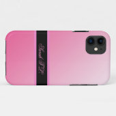 Eleganter rosa iPhone 5 Fall Case-Mate iPhone Hülle (Rückseite (Horizontal))