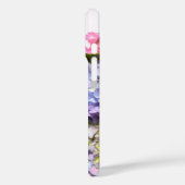 Eleganter, rosa, lila-blauer Hydrangea-Bouquet Case-Mate iPhone Hülle (Rückseite / Links)