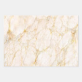 Eleganter rosa Marmor Geschenkpapier Set (Vorderseite 3)