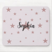 Eleganter, rosa Mauspad - individuell einstellbar (Vorne)