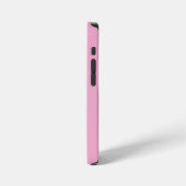 Eleganter rosa Name personalisiert iPhone Hülle (Linke Seite)