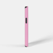 Eleganter rosa Name personalisiert iPhone Hülle (Rechte Seite)