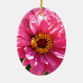 Eleganter Rosa Retro Rosa-Département Keramikornament