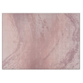 Eleganter Rosa-Rosa-Glitzer-Marmor Schneidebrett (Vorderseite)