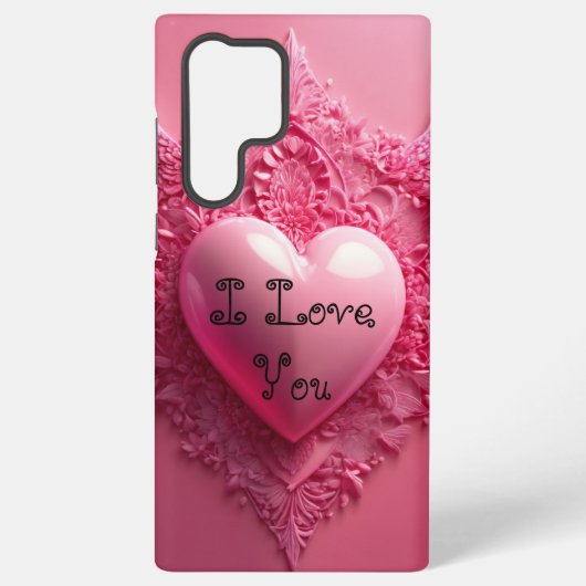 "Eleganter rosa Samsung Galaxy S22 Ultra Case" Samsung Galaxy Hülle (Rückseite)