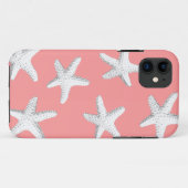 Eleganter rosa SeesterneStarfish iPhone 5 Fall Case-Mate iPhone Hülle (Rückseite (Horizontal))