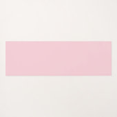 Eleganter rosa Silberner Glitzer Marble Pattern Gl Yogamatte (Rückseite (Horizontal))