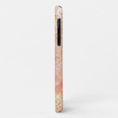 Eleganter rosa und goldfarbener Leopard Case-Mate iPhone Hülle (Hinten/Links)