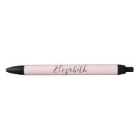 Eleganter, rosa und schwarzer Text